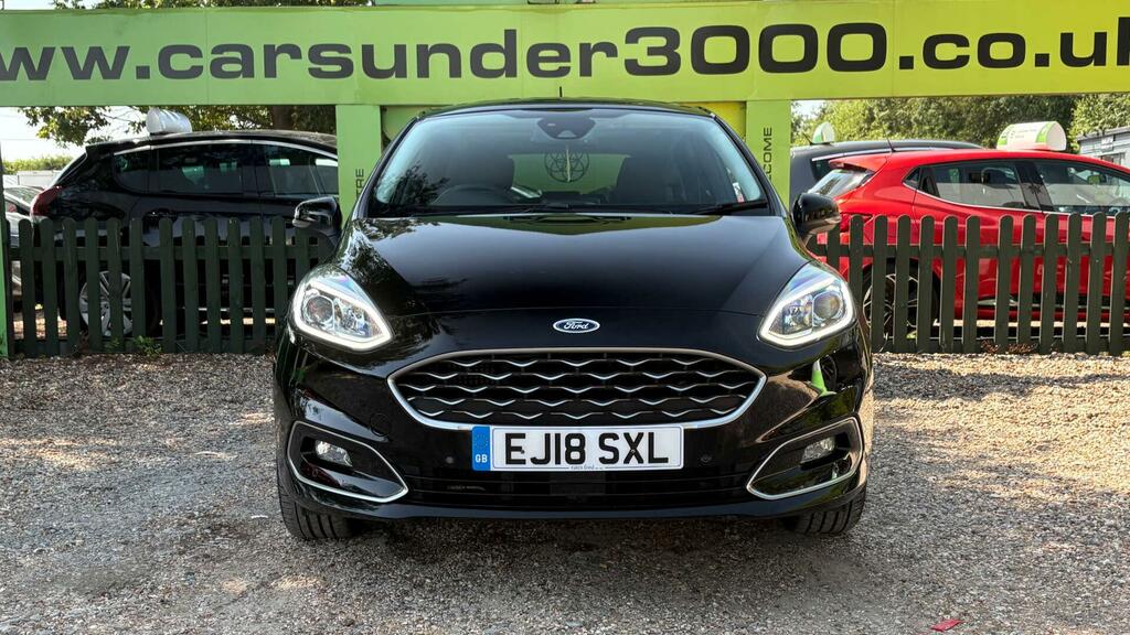 Ford Fiesta 1.0T Ecoboost Vignale Euro 6 Ss EJ18SXL Black #2