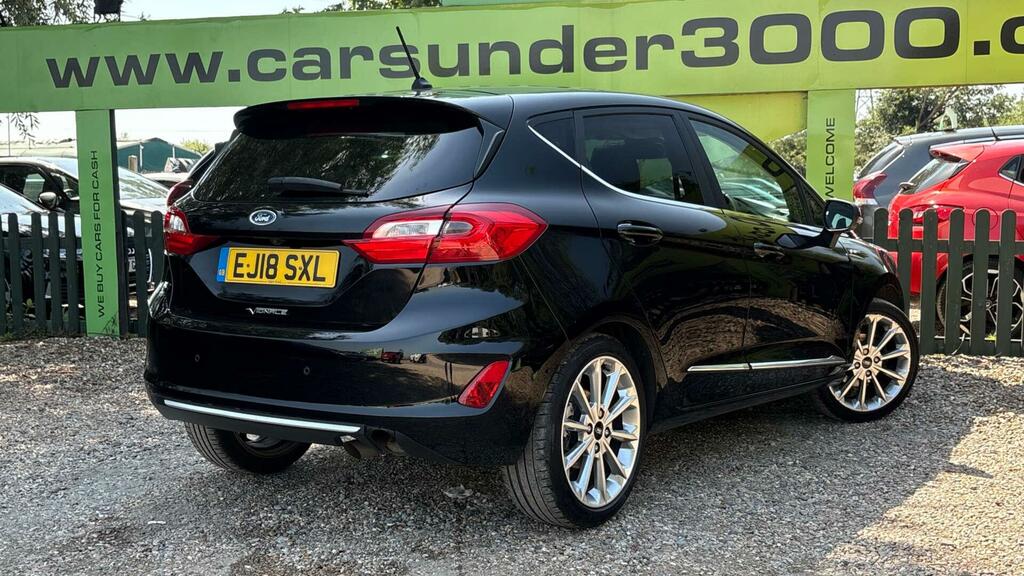 Ford Fiesta 1.0T Ecoboost Vignale Euro 6 Ss EJ18SXL Black #6