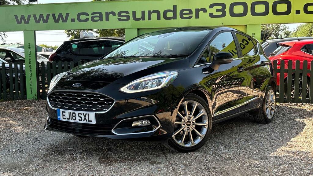 Ford Fiesta 1.0T Ecoboost Vignale Euro 6 Ss EJ18SXL Black #3
