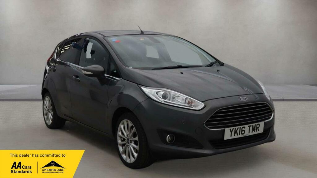 Ford Fiesta 1.0T Ecoboost Titanium X Euro 6 Ss Grey