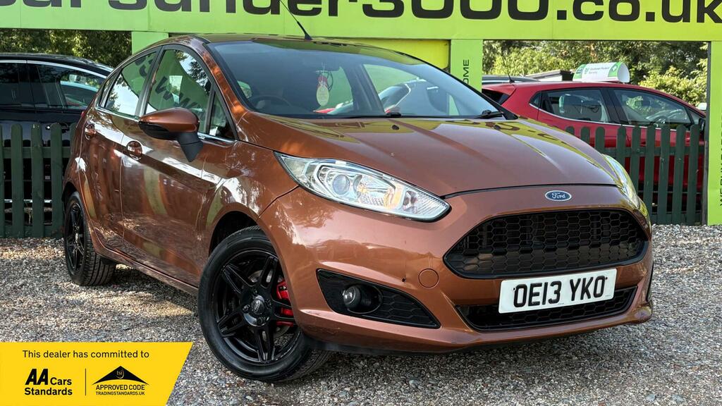 Ford Fiesta Zetec Yellow