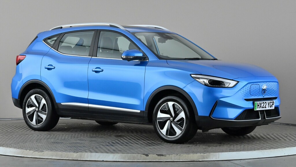 MG ZS 130Kw Trophy Ev 51Kwh Blue