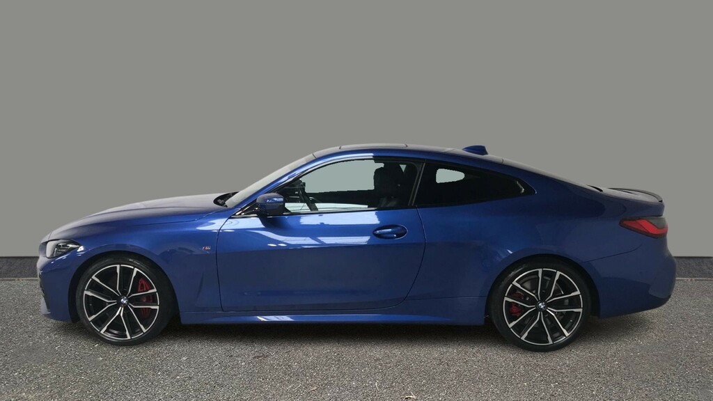 BMW 4 Series 420D Mht M Sport Step Techpro Pack YF21ZVE Blue #3