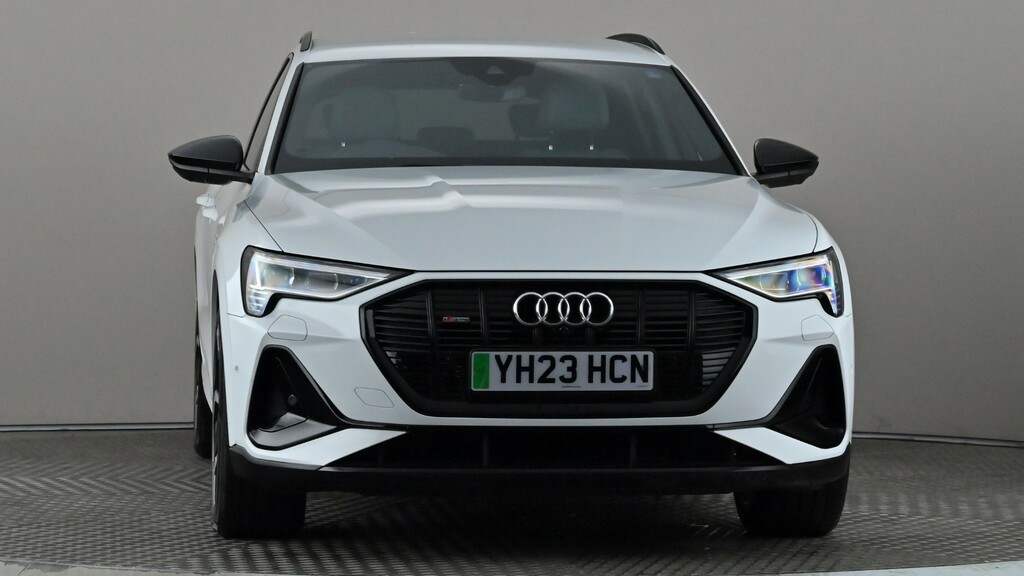 Audi E-tron 300Kw 55 Quattro 95Kwh Black Edition YH23HCN White #2
