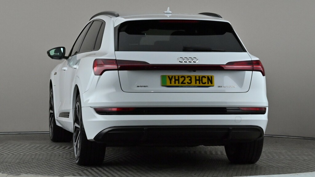 Audi E-tron 300Kw 55 Quattro 95Kwh Black Edition YH23HCN White #5