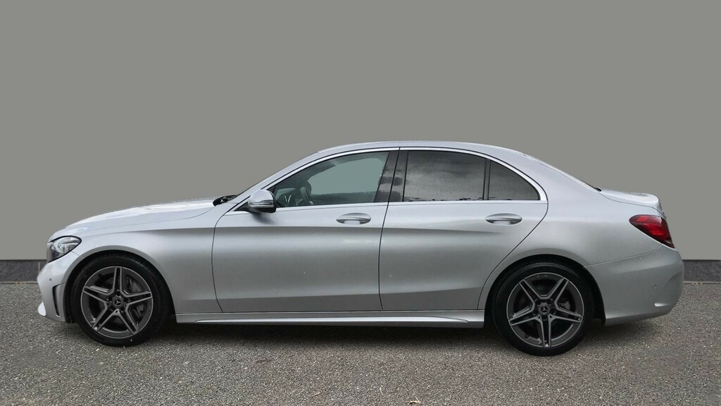 Mercedes-Benz C Class C300d Amg Line Premium 9G-tronic KK19NLG Silver #3