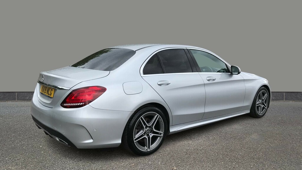 Mercedes-Benz C Class C300d Amg Line Premium 9G-tronic KK19NLG Silver #6