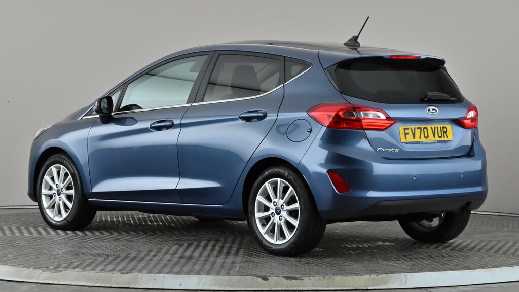 Ford Fiesta 1.0 Ecoboost 95 Titanium FV70VUR Blue #4