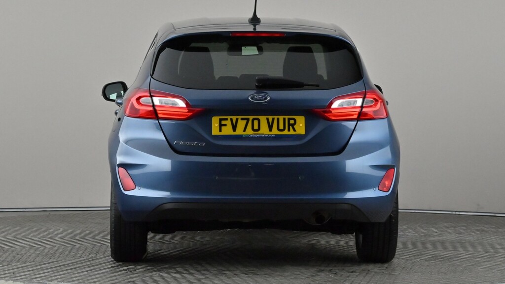 Ford Fiesta 1.0 Ecoboost 95 Titanium FV70VUR Blue #5