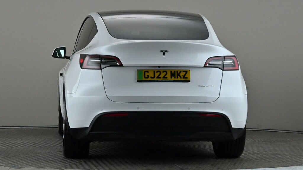Tesla Model Y Long Range Awd GJ22MKZ White #5