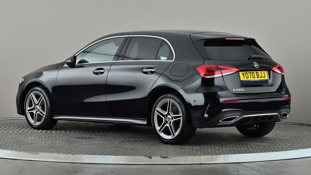 Mercedes-Benz A Class A250e Amg Line Premium YO70BJJ Black #4