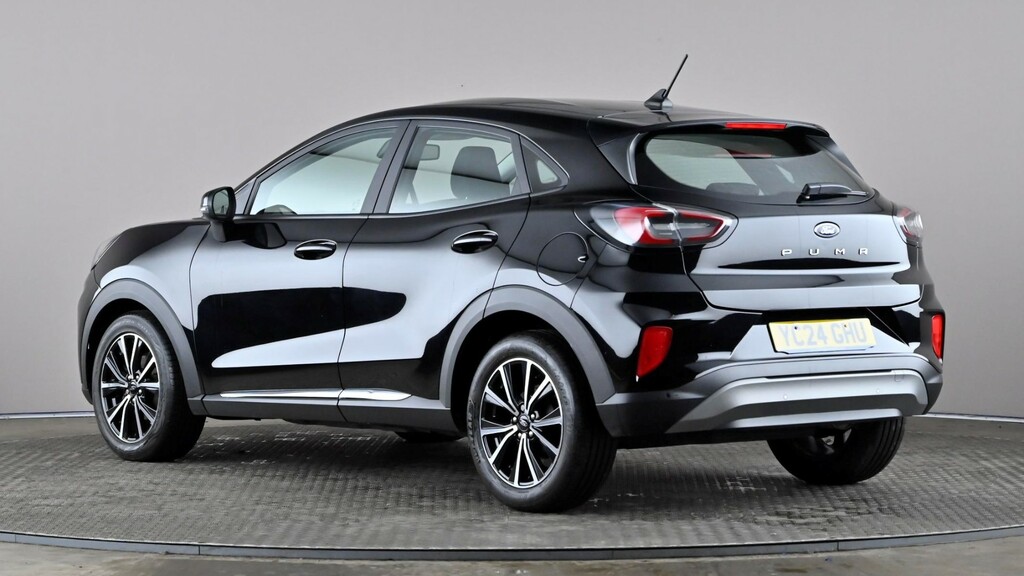 Ford Puma 1.0 Ecoboost Hybrid Mhev Titanium YC24GHU Black #4