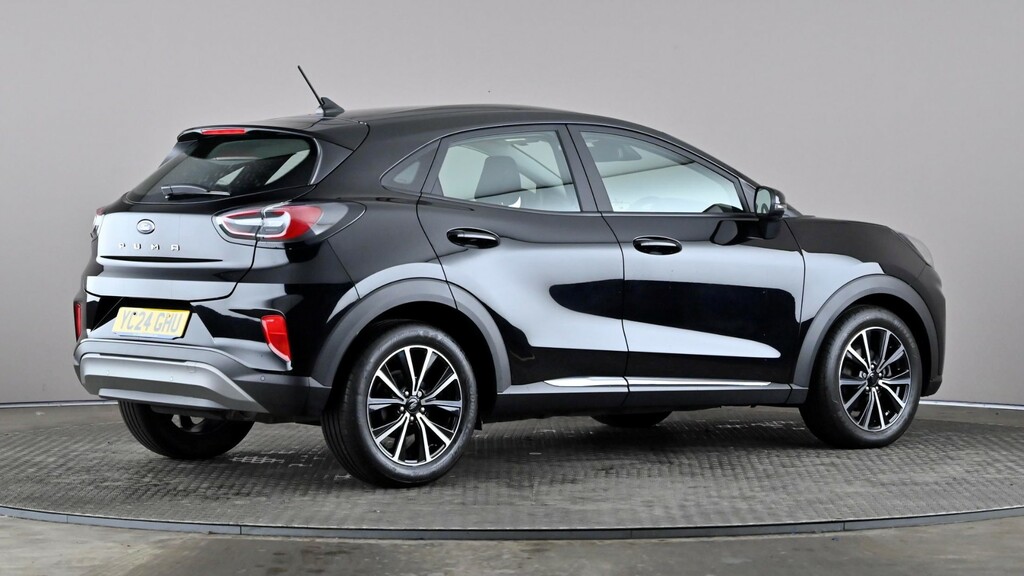 Ford Puma 1.0 Ecoboost Hybrid Mhev Titanium YC24GHU Black #6