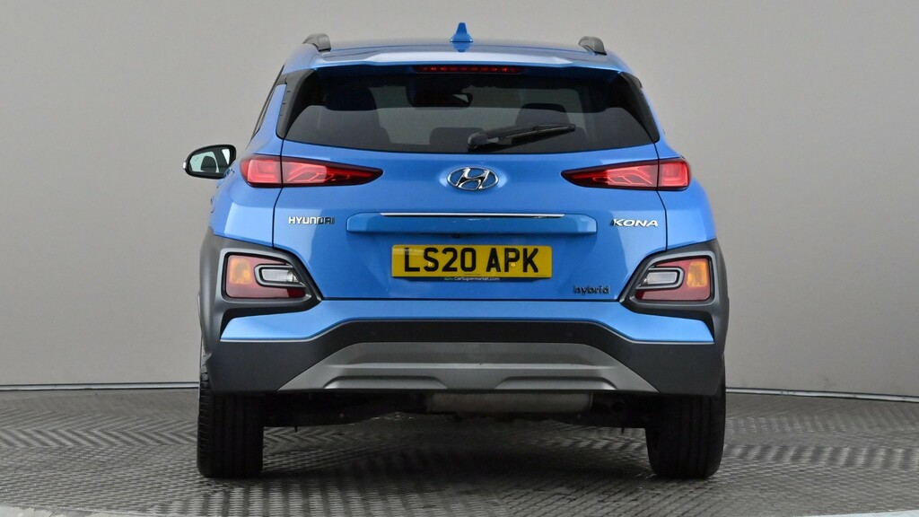 Hyundai Kona 1.6 Gdi Hybrid Premium Se Dct Blue #5