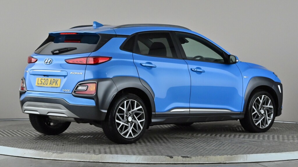 Hyundai Kona 1.6 Gdi Hybrid Premium Se Dct Blue #6