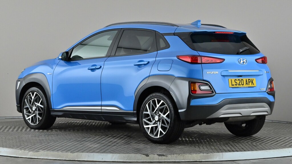 Hyundai Kona 1.6 Gdi Hybrid Premium Se Dct Blue #4