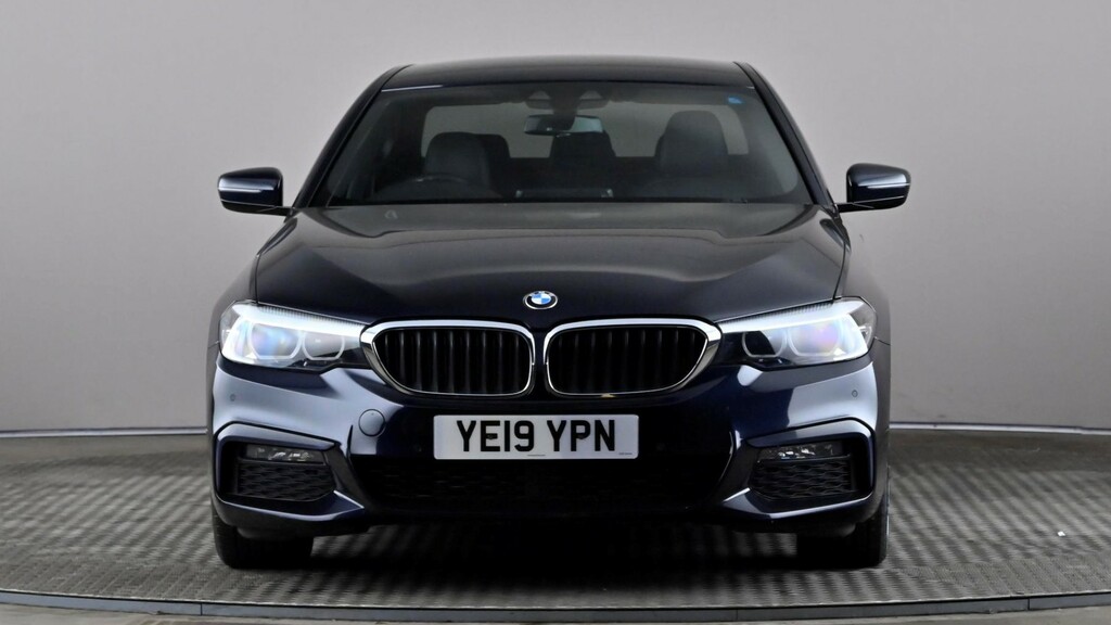 BMW 5 Series 520I M Sport YE19YPN Black #2