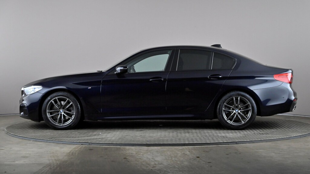 BMW 5 Series 520I M Sport YE19YPN Black #3