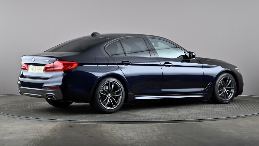 BMW 5 Series 520I M Sport YE19YPN Black #6