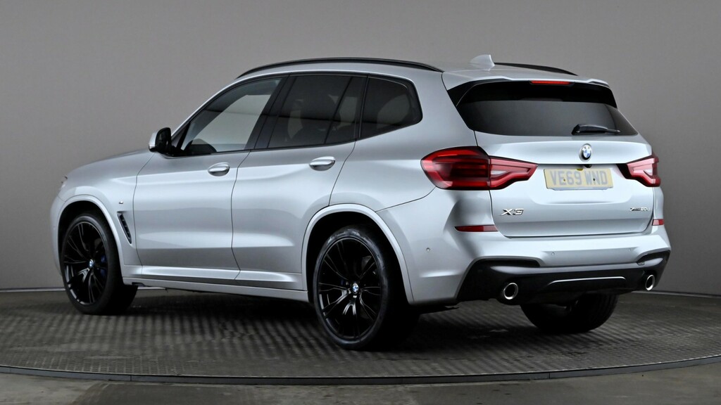 BMW X3 Xdrive20d M Sport Step Plus Pack VE69WND Silver #4