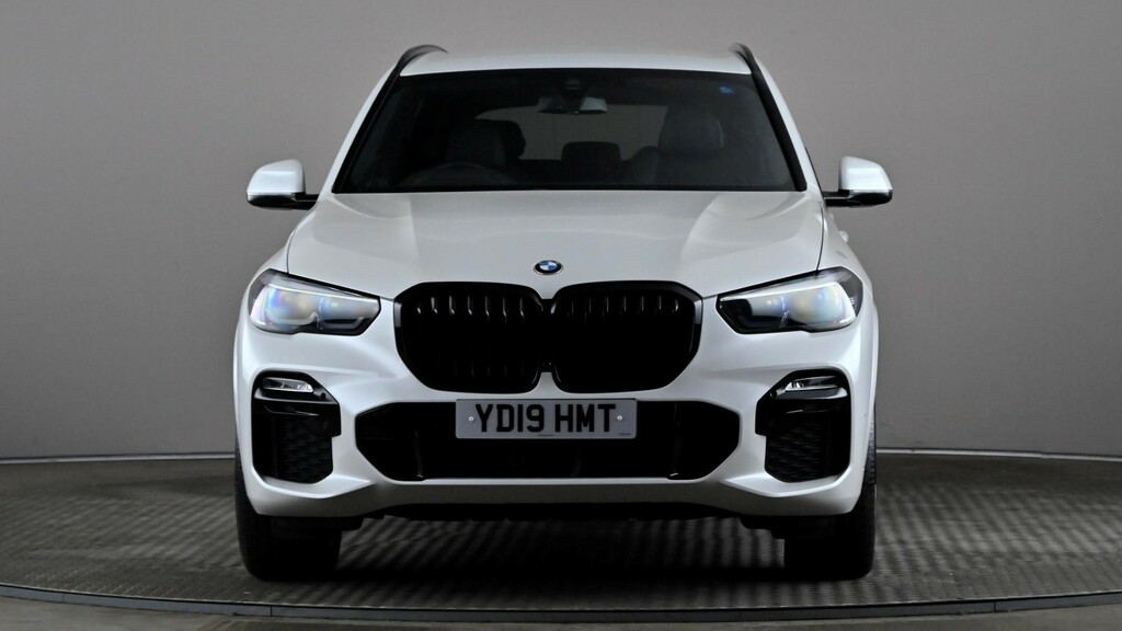 BMW X5 Xdrive30d M Sport YD19HMT White #2