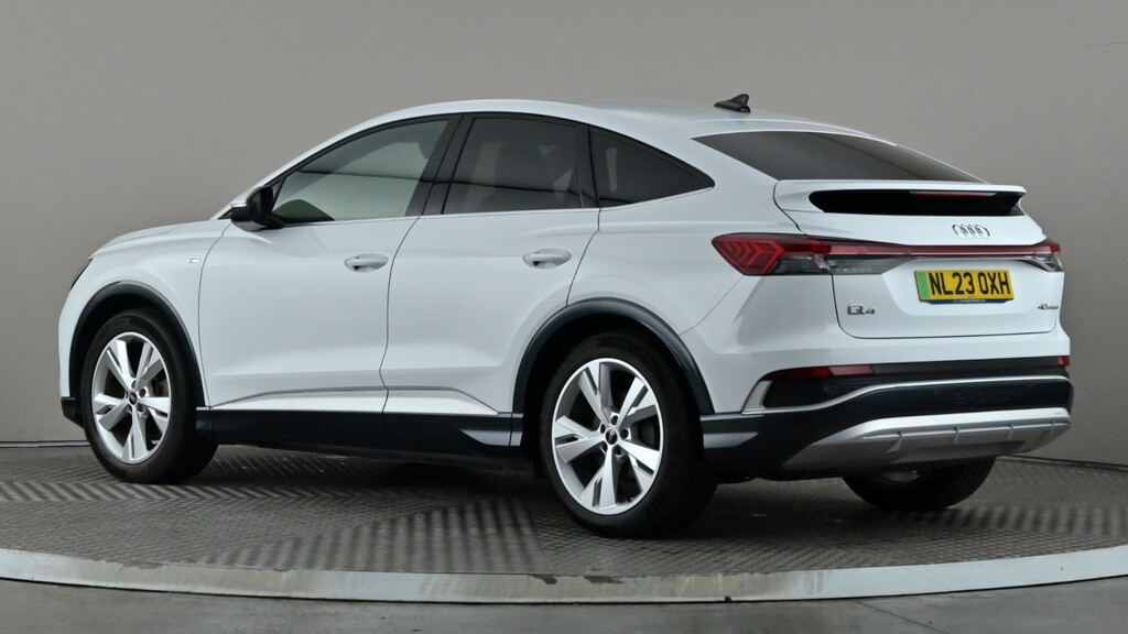 Audi Q4 E Tron 150Kw 40 82Kwh S Line NL23OXH White #4