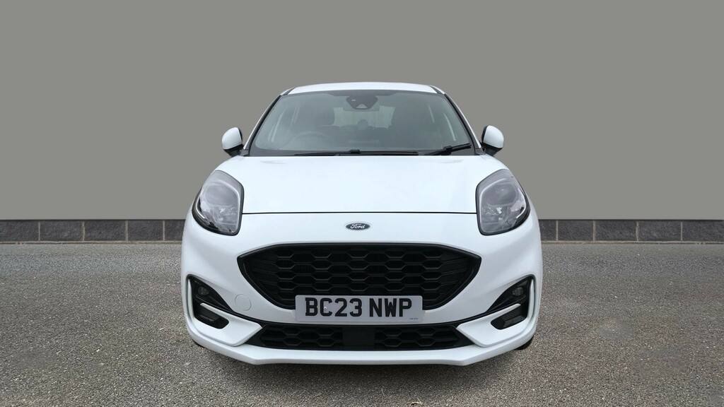 Ford Puma 1.0 Ecoboost Hybrid Mhev St-line BC23NWP White #2