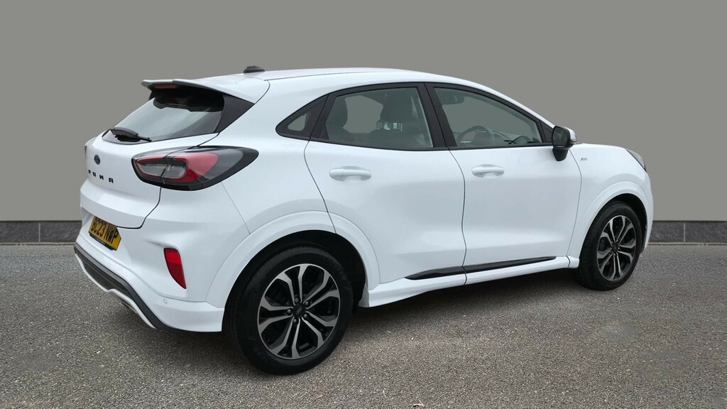Ford Puma 1.0 Ecoboost Hybrid Mhev St-line BC23NWP White #6