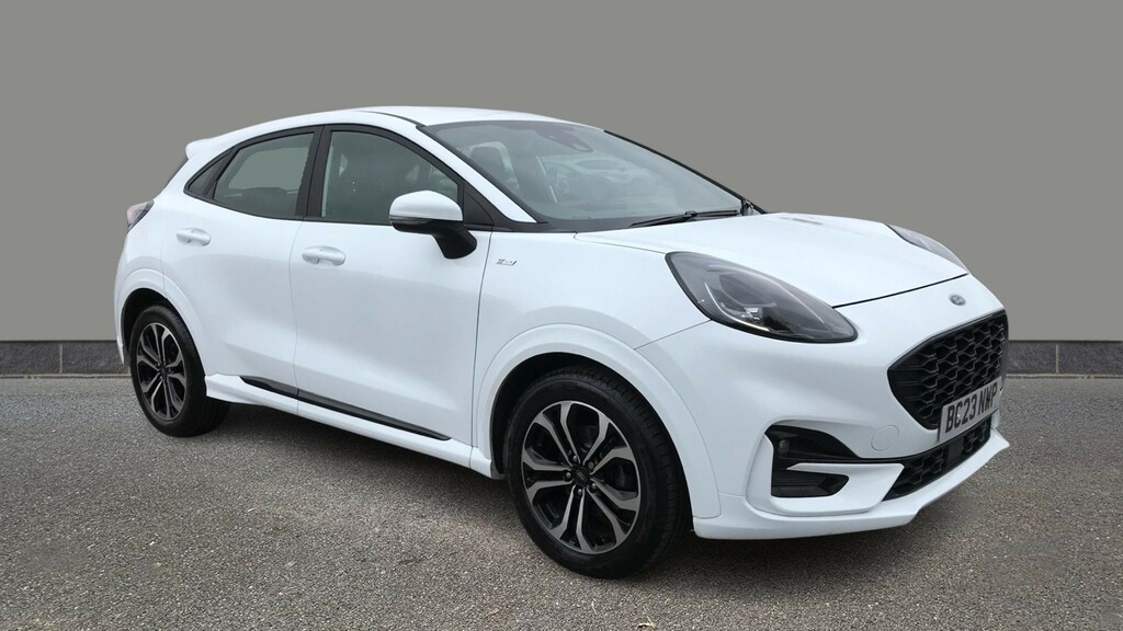 Ford Puma 1.0 Ecoboost Hybrid Mhev St-line White