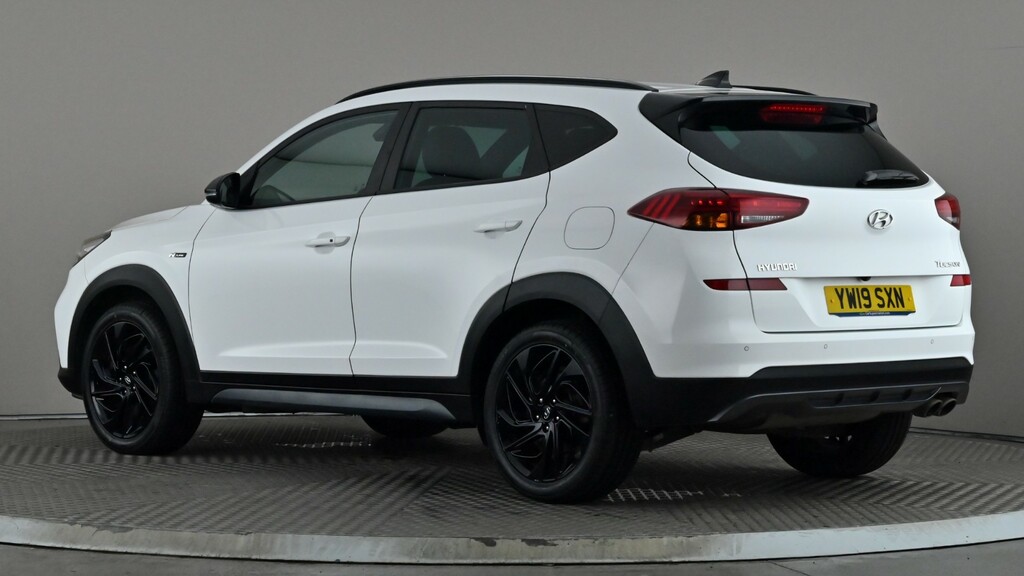 Hyundai Tucson 1.6 Tgdi 177 N Line 2Wd Dct YW19SXN White #4