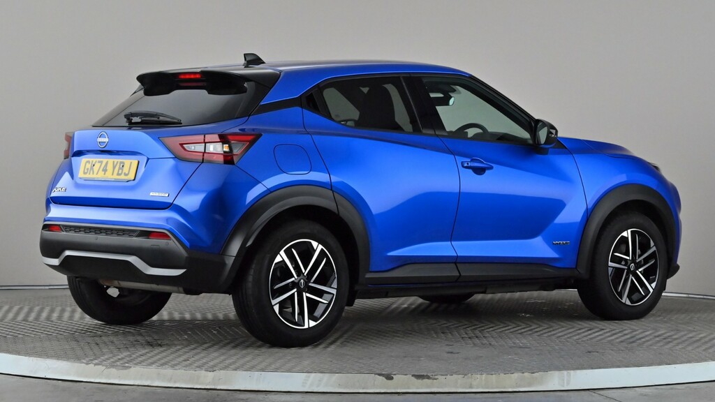 Nissan Juke 1.6 Hybrid N-connecta GK74YBJ Blue #6