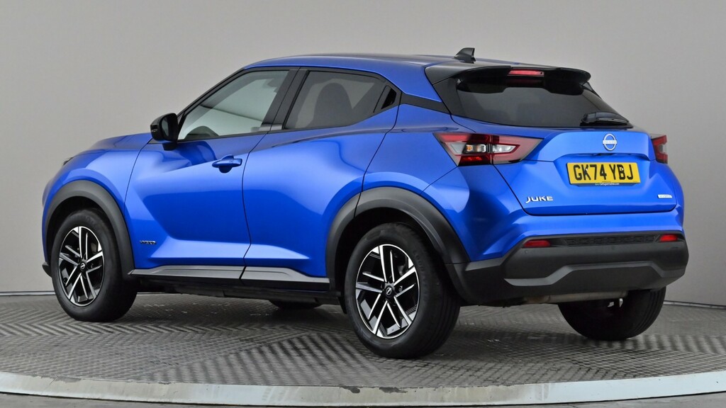 Nissan Juke 1.6 Hybrid N-connecta GK74YBJ Blue #4
