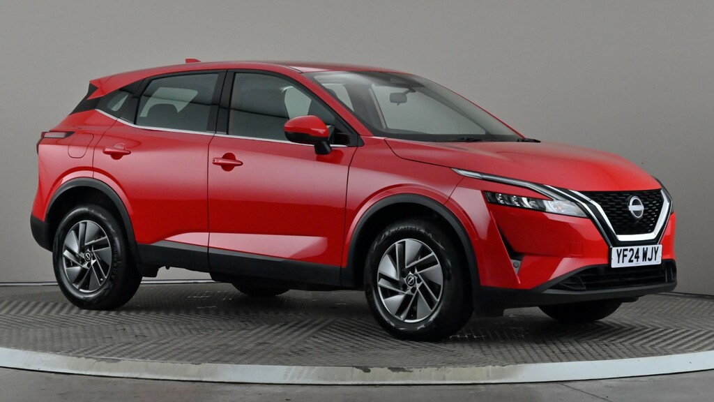 Nissan Qashqai 1.3 Dig-t Mh 158 Acenta Premium Xtronic Red