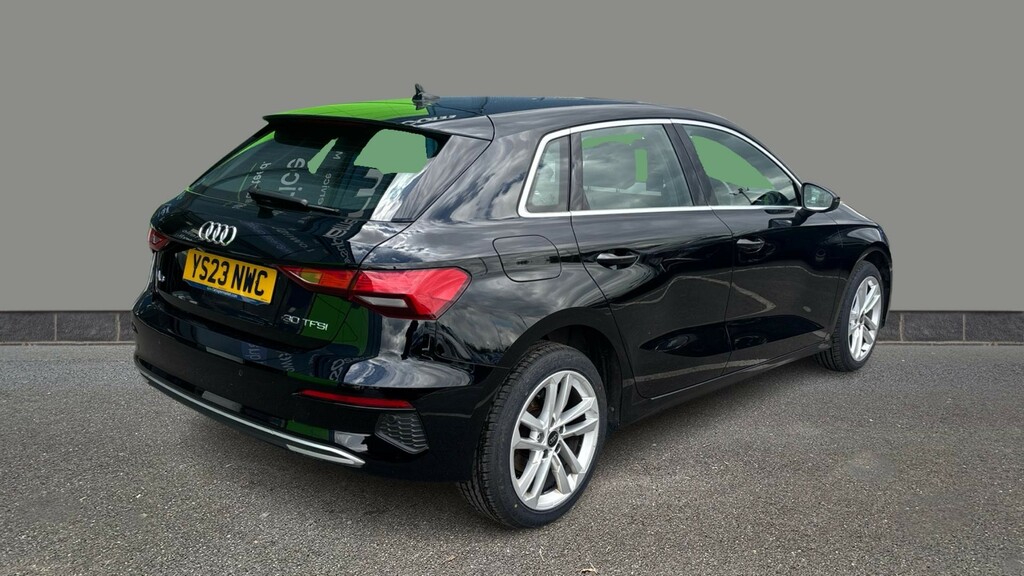 Audi A3 30 Tfsi Sport YS23NWC Black #6