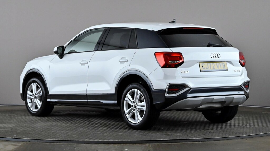 Audi Q2 35 Tfsi Sport CJ72VYB White #4