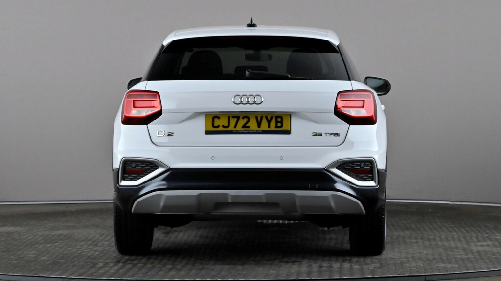 Audi Q2 35 Tfsi Sport CJ72VYB White #5