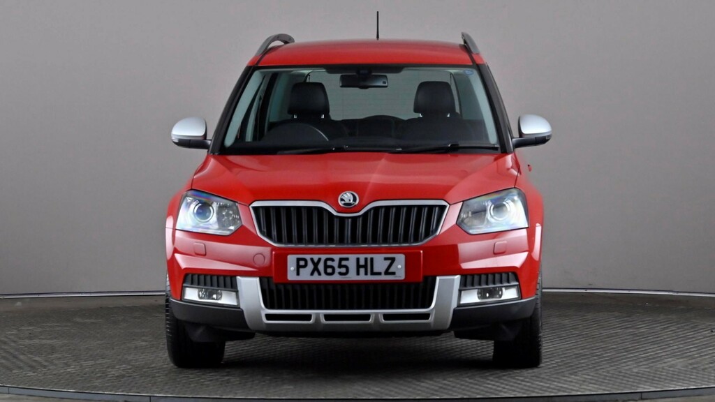 Skoda Yeti 2.0 Tdi Cr Se L PX65HLZ Red #2