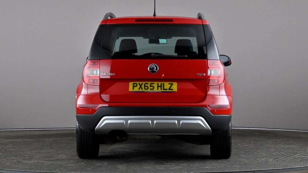 Skoda Yeti 2.0 Tdi Cr Se L PX65HLZ Red #5
