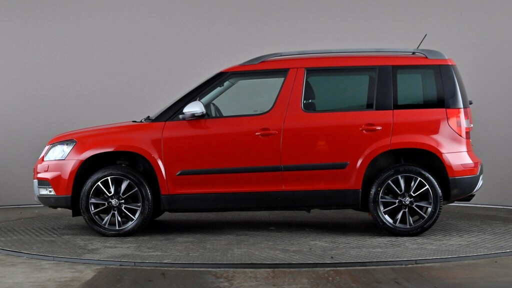 Skoda Yeti 2.0 Tdi Cr Se L PX65HLZ Red #3