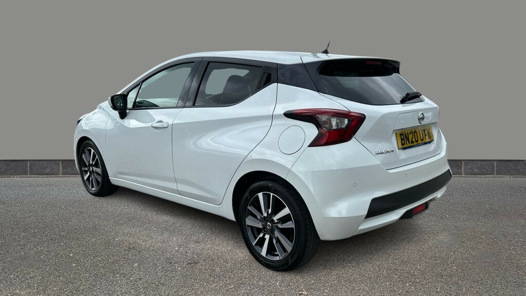 Nissan Micra 1.0 Ig-t 100 Tekna Xtronic White #2