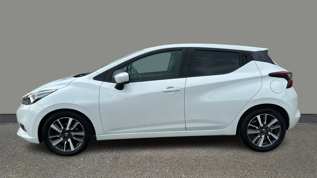 Nissan Micra 1.0 Ig-t 100 Tekna Xtronic White #4
