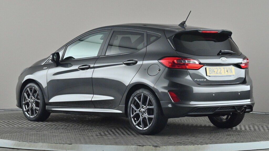 Ford Fiesta 1.0 Ecoboost St-line BK22TVN Grey #4