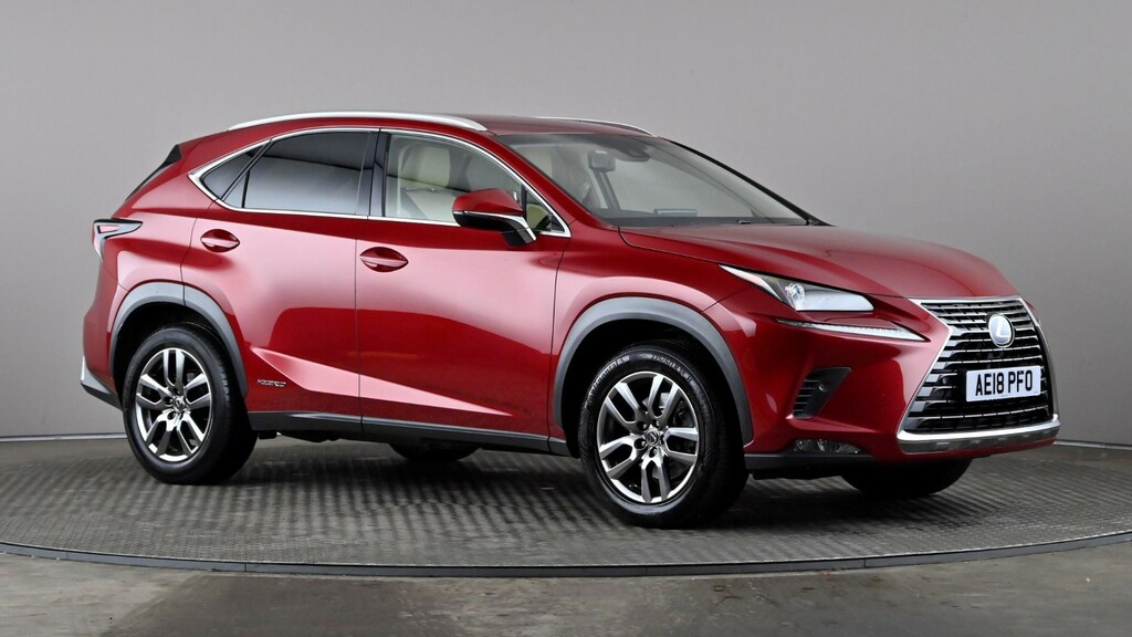 Lexus NX 300H 2.5 Luxury Cvt Premium Nav Red