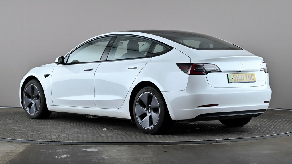 Tesla Model 3 Long Range Awd SH21YNC White #4