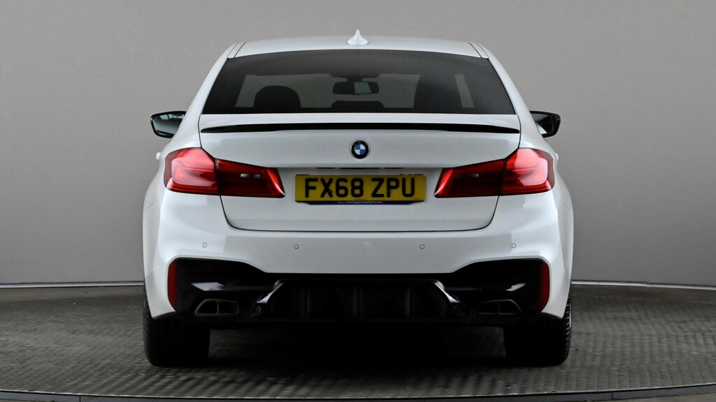 BMW 5 Series 530E M Sport White #5