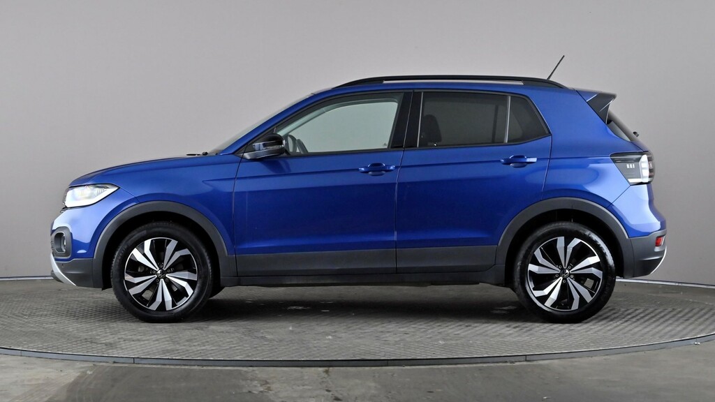 Volkswagen T-Cross 1.0 Tsi 110 Black Edition Dsg YE73HRP Blue #3