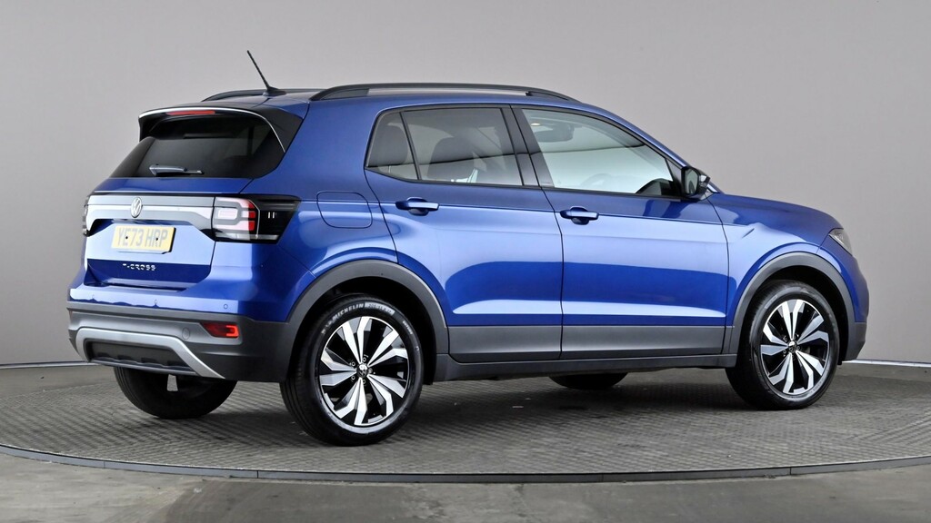 Volkswagen T-Cross 1.0 Tsi 110 Black Edition Dsg YE73HRP Blue #6