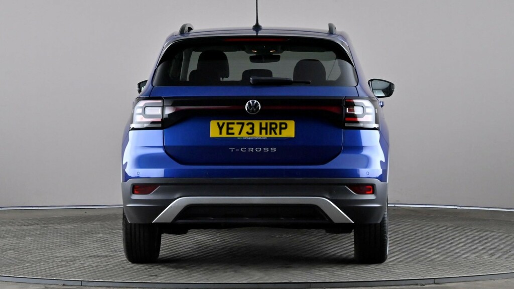 Volkswagen T-Cross 1.0 Tsi 110 Black Edition Dsg YE73HRP Blue #5