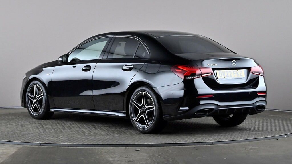 Mercedes-Benz A Class A200 Amg Line Executive Edition OV22FKZ Black #4