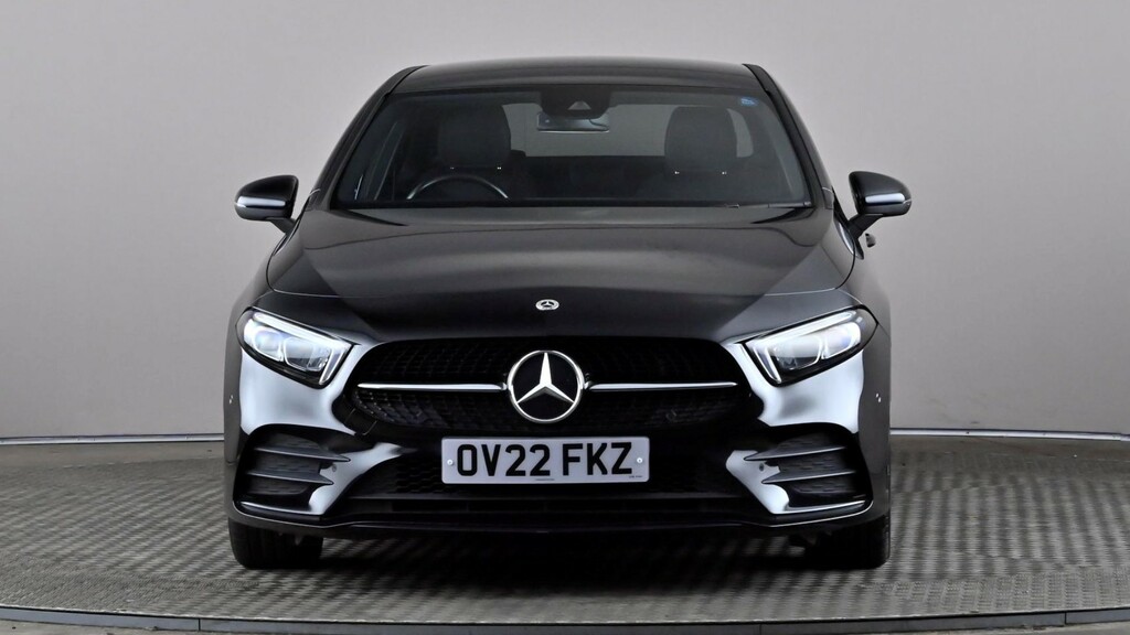 Mercedes-Benz A Class A200 Amg Line Executive Edition OV22FKZ Black #2